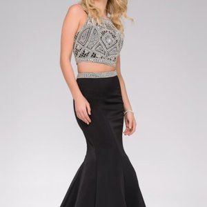 Beaded Two Piece Jovani Dress JVN41441